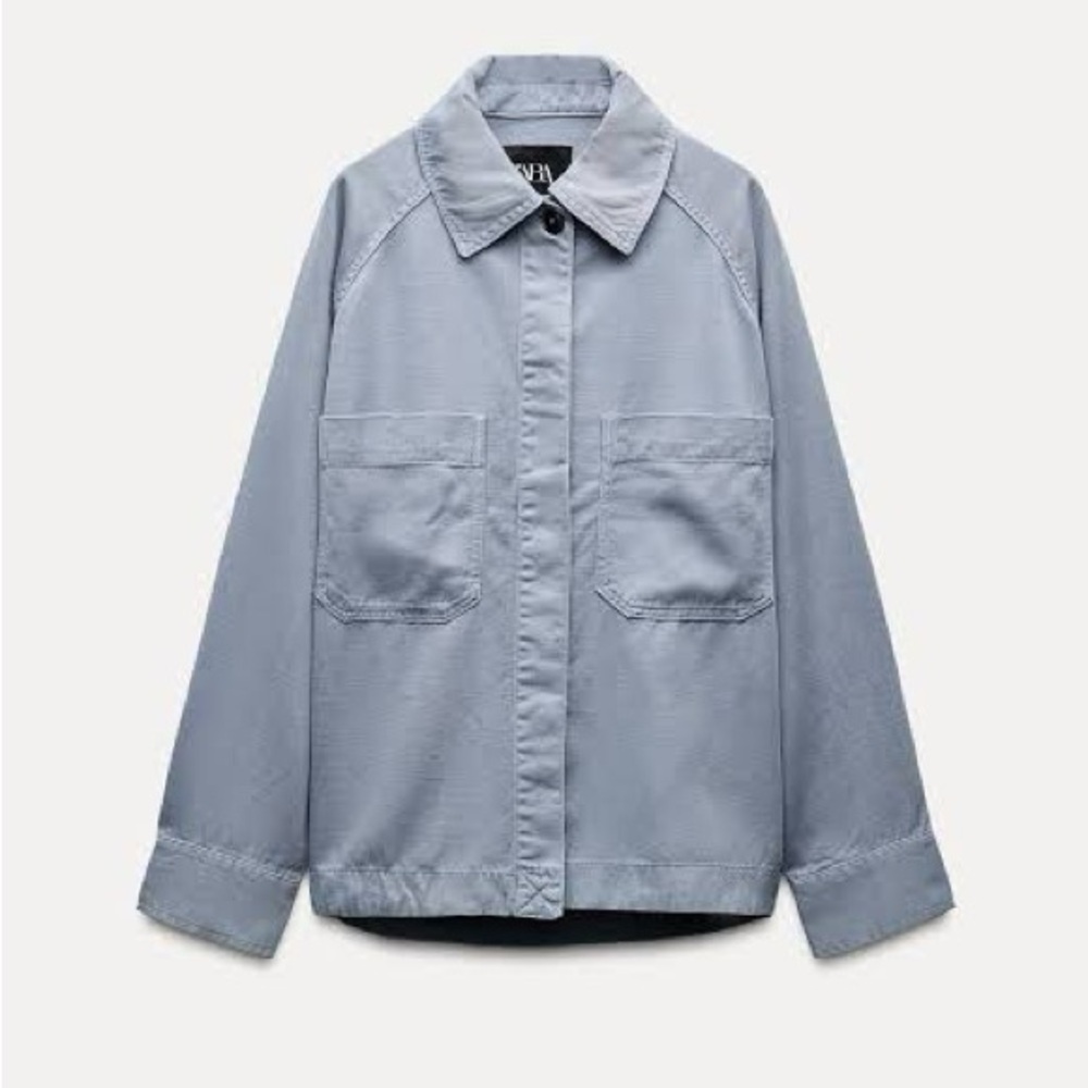 Zara Light Blue Jacket